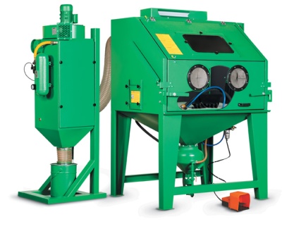 Абразивоструйная напорная кабина CONTRACOR Professional ECO-120PL